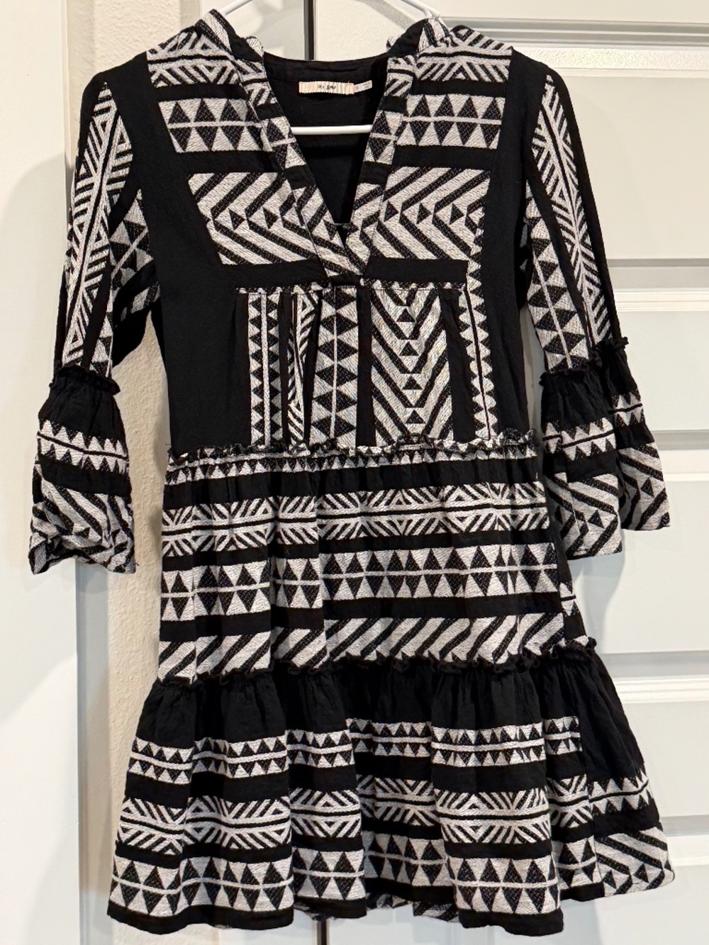 Jai Ami Black & White Dress